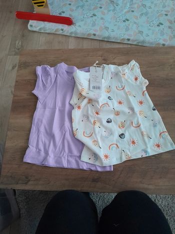 Lot t-shirt été 12mois