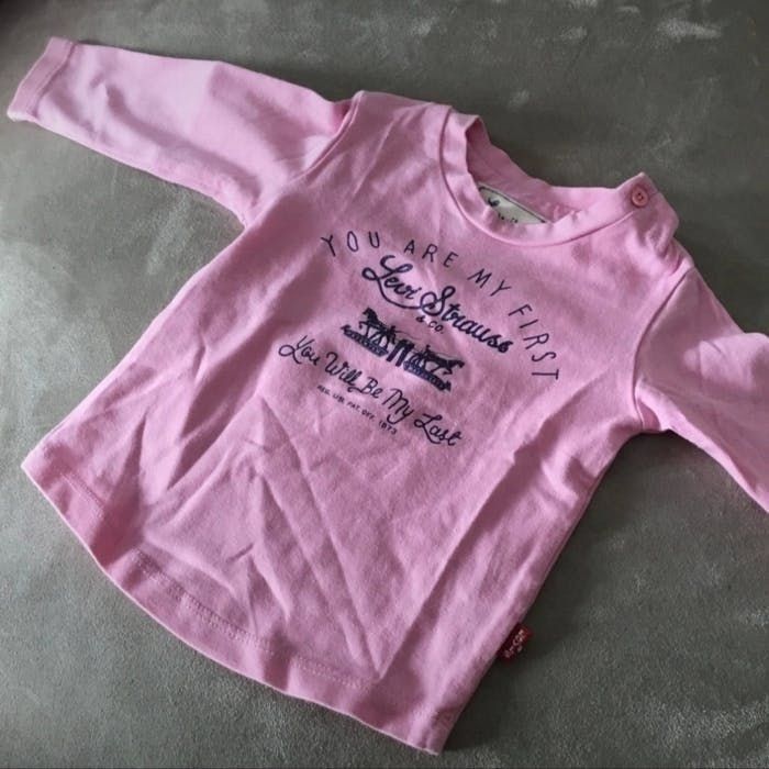 🌸Tee-shirt Levi's manches longues 3 mois - photo numéro 2