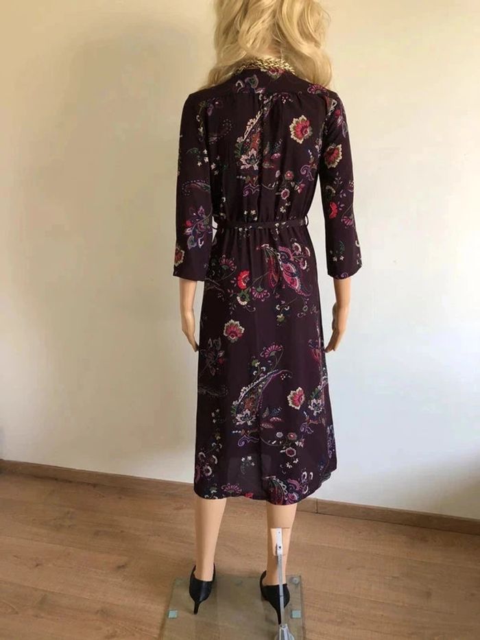 Robe mi longue violette et imprimée neuve LolaLiza taille 36 (valeur 50€) - photo numéro 9