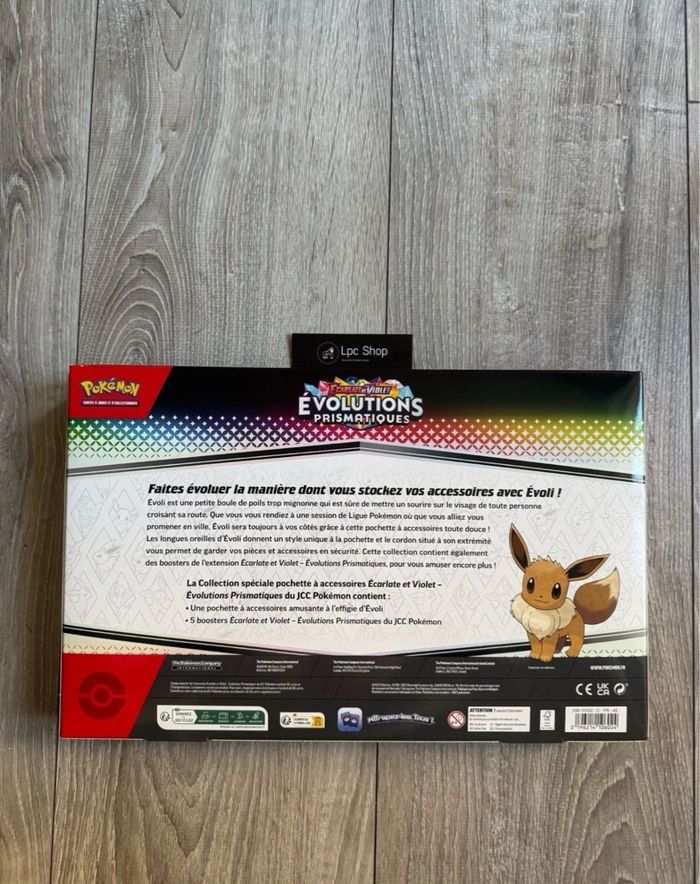 POKÉMON COFFRET POCHETTE ACCESSOIRES - EV 8.5 - AVEC DÉFAUT SCELLAGE- FR - photo numéro 3