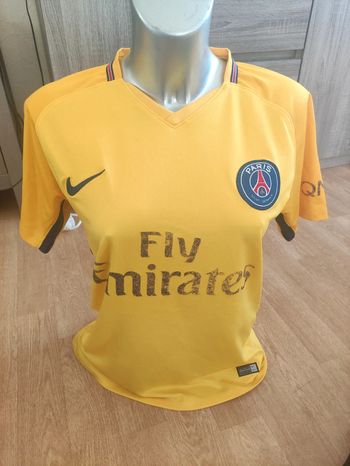 Maillot PSG 2017  taille M jaune nike