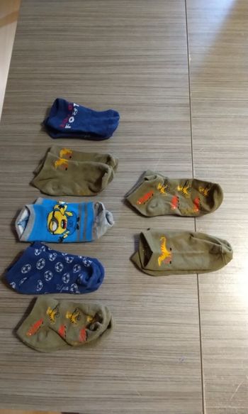 Lot paires de socquettes