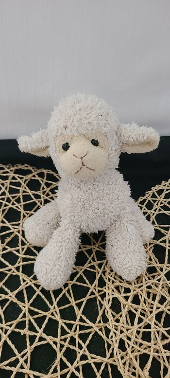 Peluche peluche mouton Russ Ba Ba 18 cm