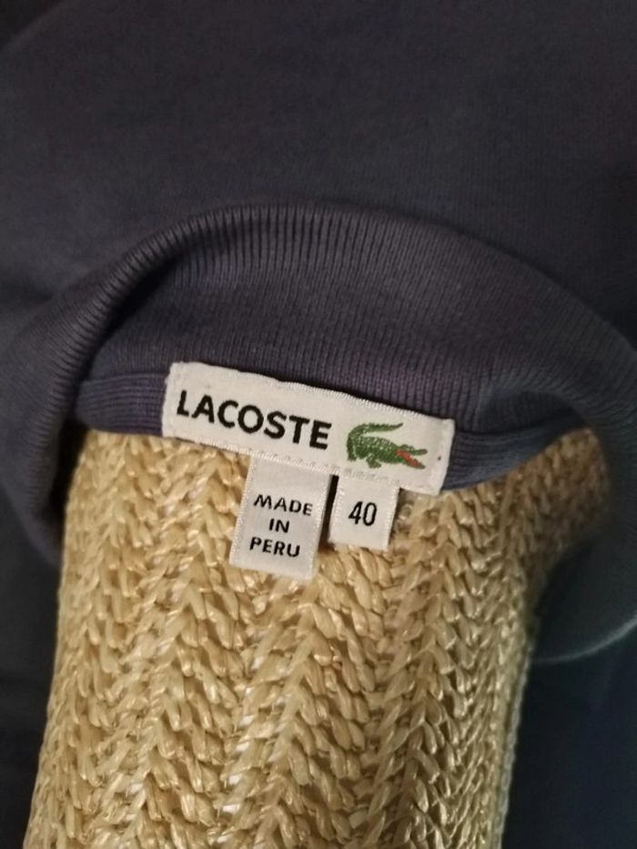 Manche longue lacoste 40 - photo numéro 5