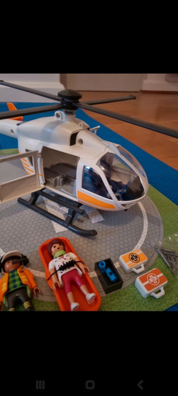 Hélicoptère playmobil - photo numéro 2