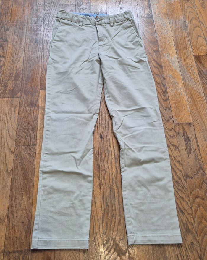 Pantalon droit beige garcon Polo Ralph Lauren Taille 8ans