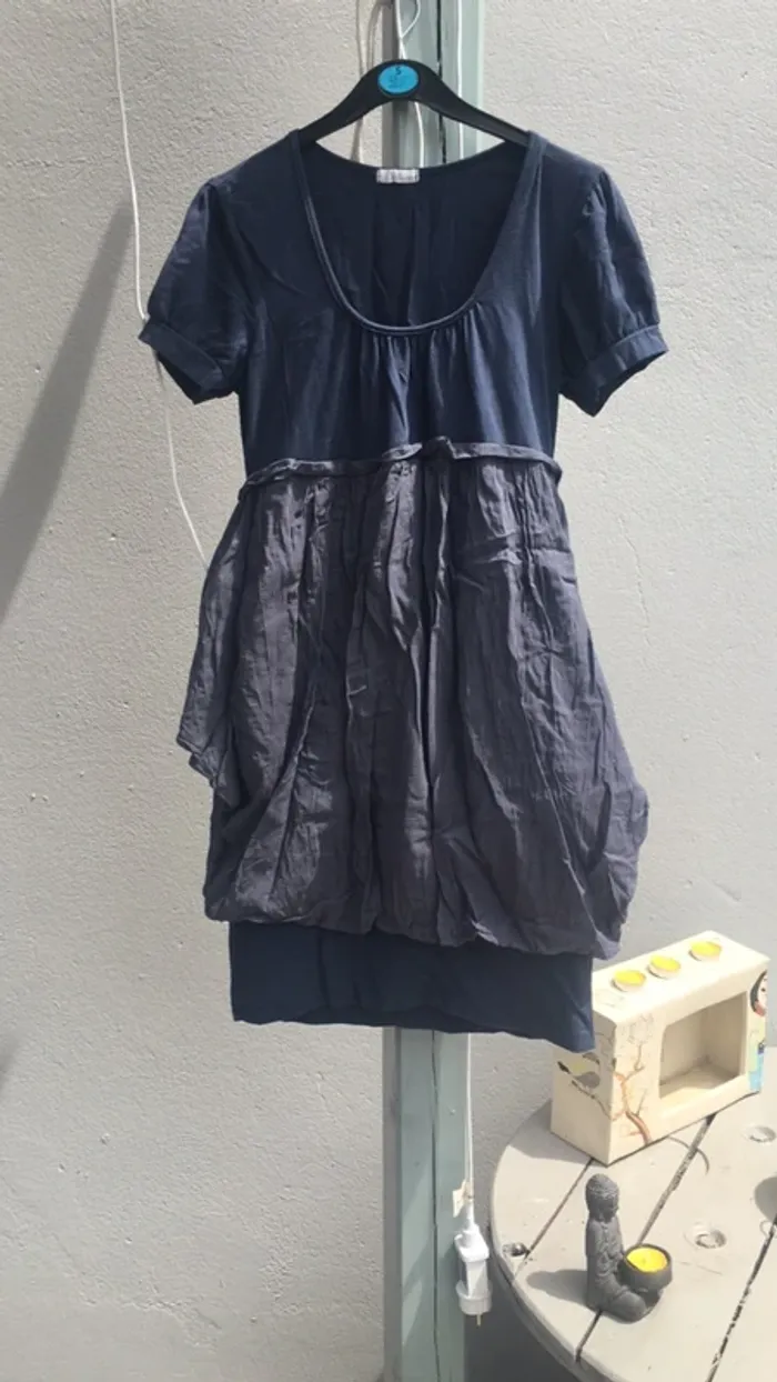 Robe bleue taille S
