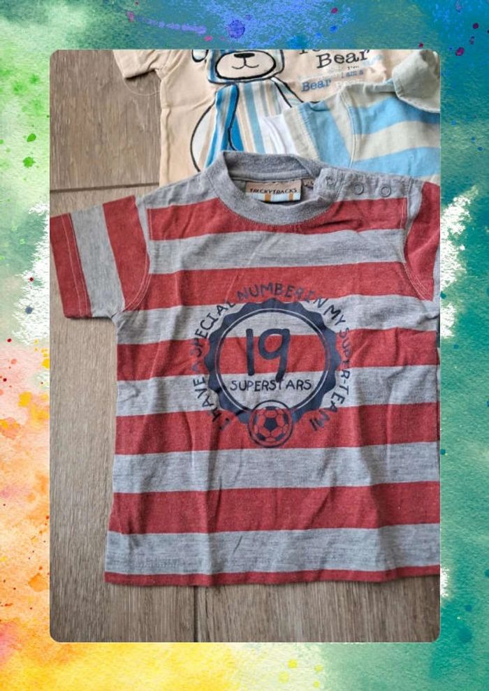 Tshirt 12 mois lot - photo numéro 2