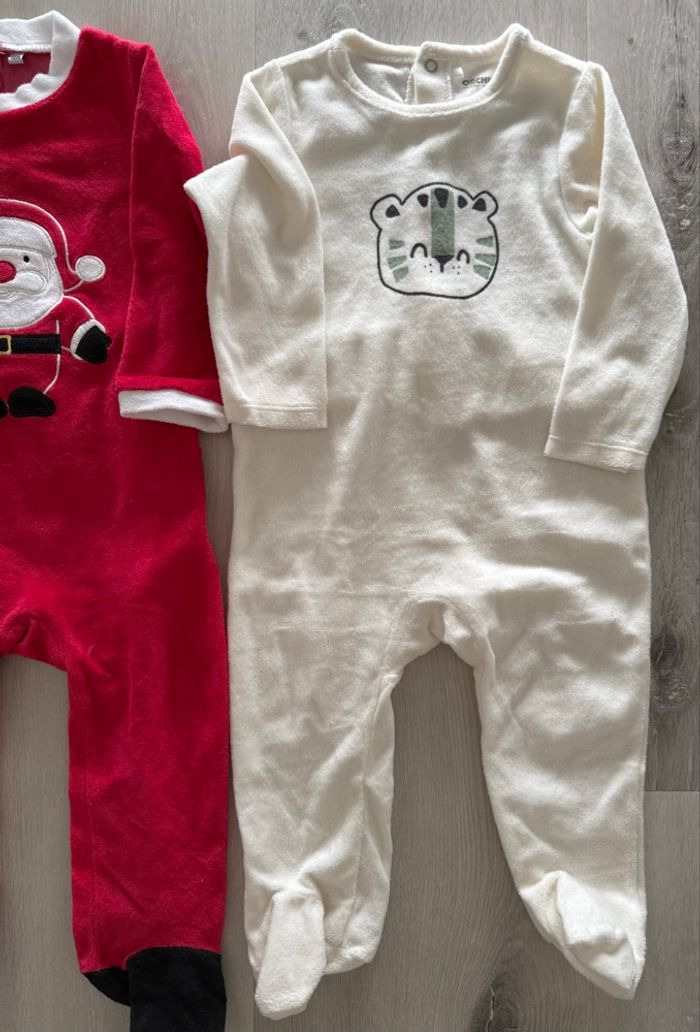 Lot 2 pyjamas bébé. - photo numéro 2