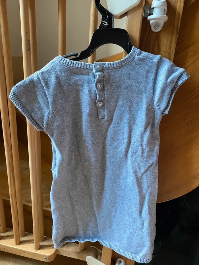 Robe Noeud mi saison fille 24m - photo numéro 3