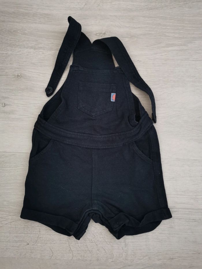 salopette short garçon 9 mois
