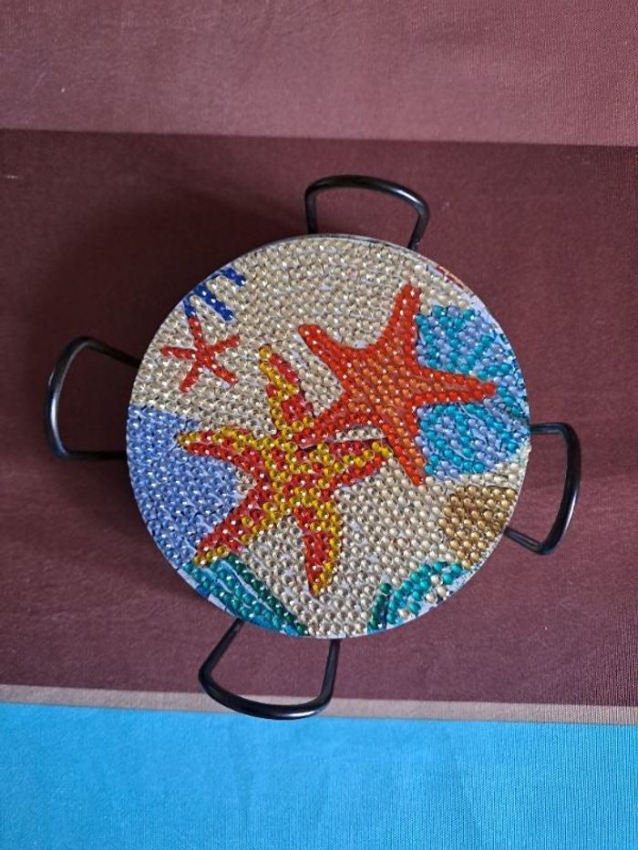 Sous verres et support