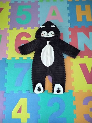 Surpyjama ou combinaison pilote thème pingouin
