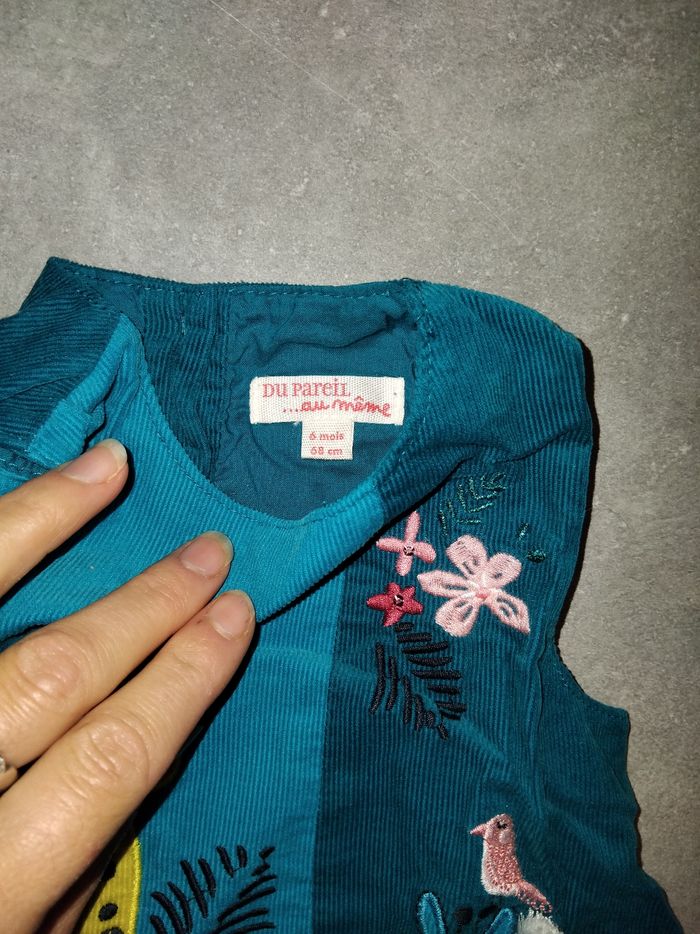 Robe d'hiver du pareil au même 6 mois - photo numéro 2