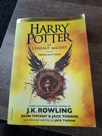 Livre Harry Potter et l'enfant maudit