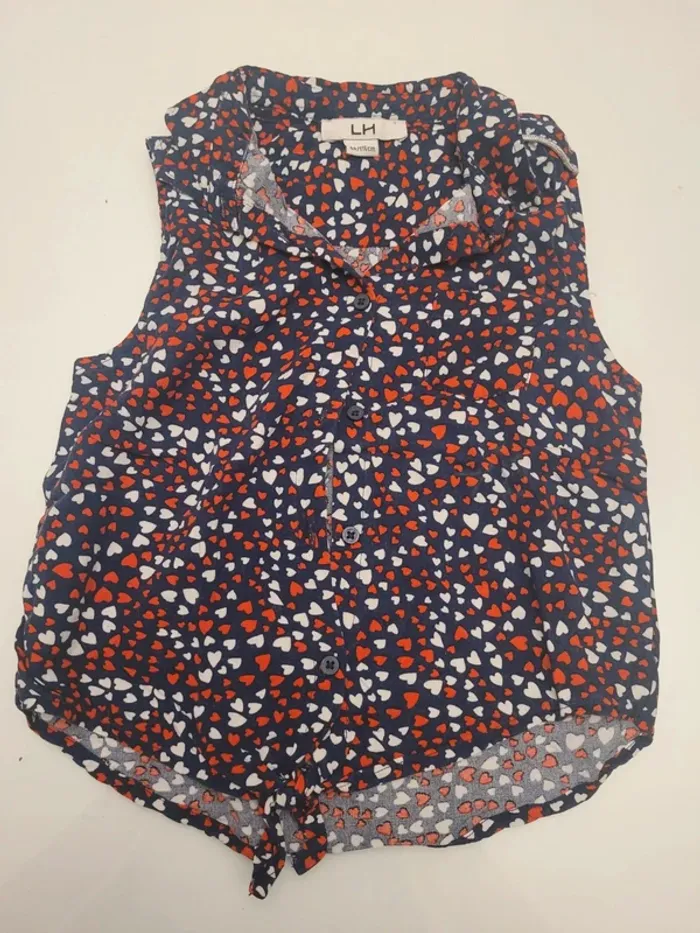 Petite blouse sans manche 5 ans