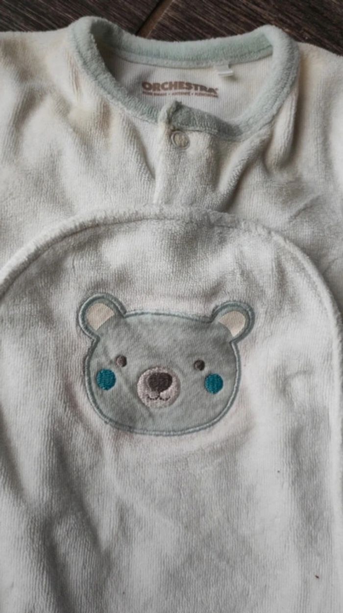 Pyjamas fille et garçon 1 mois - photo numéro 3