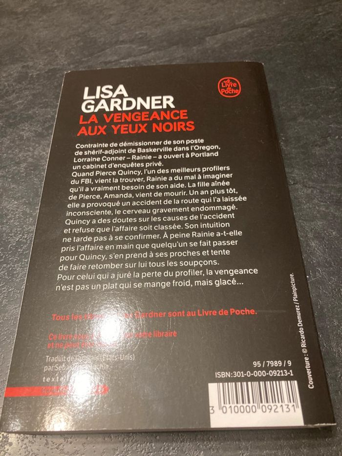 Lisa Gardner La Vengeance aux yeux noirs - photo numéro 2