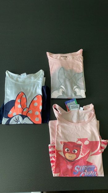 Lot de 3 Pyja short taille 7-8 ans