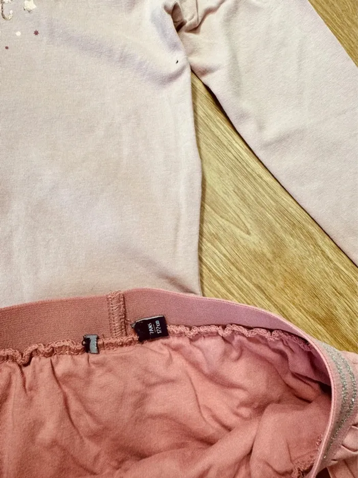 Taille 7-8 ans tenue 2 pièces fete fille Sergent Major rose * étoile * 🎄 - photo numéro 6