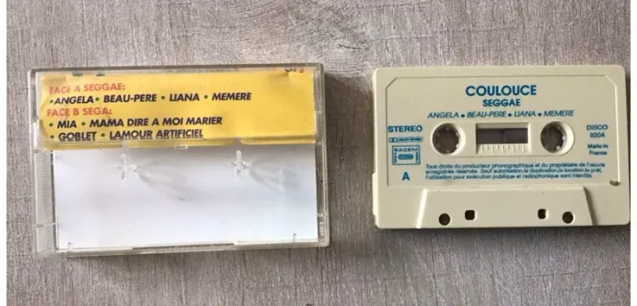 Vintage cassette audio coulouce seggae - photo numéro 2