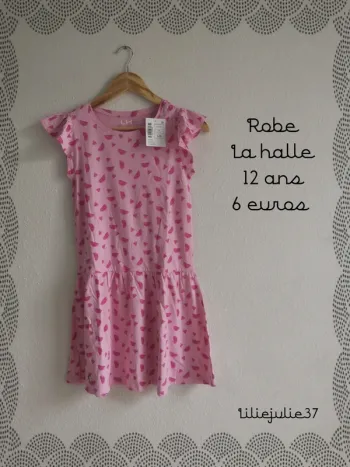 Robe La halle 12 ans