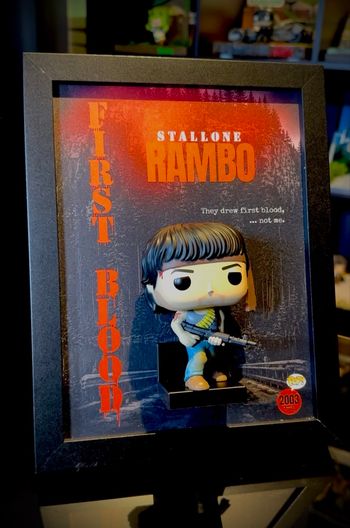 Cadre Funko Pop Rambo First Blood