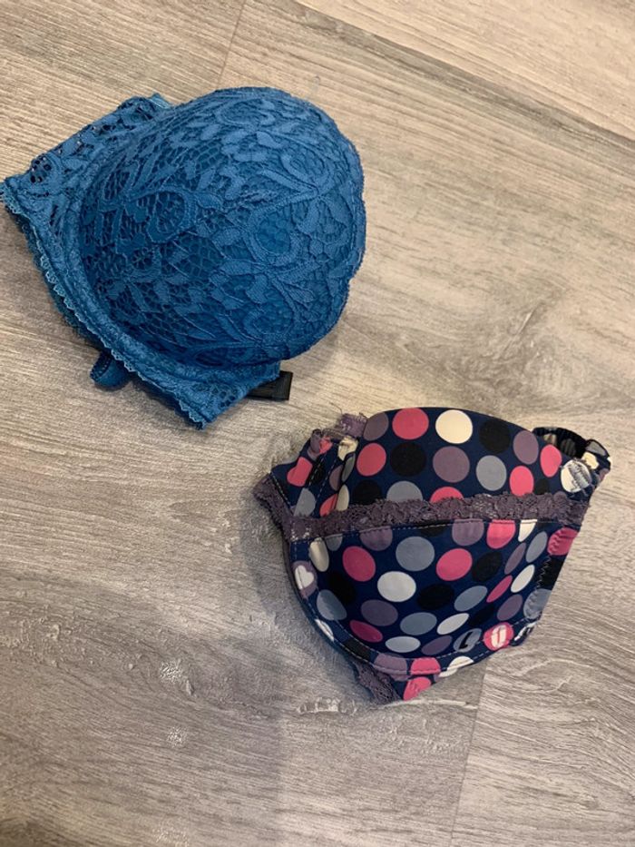 Lot de 2 soutiens gorges 85 B - photo numéro 3