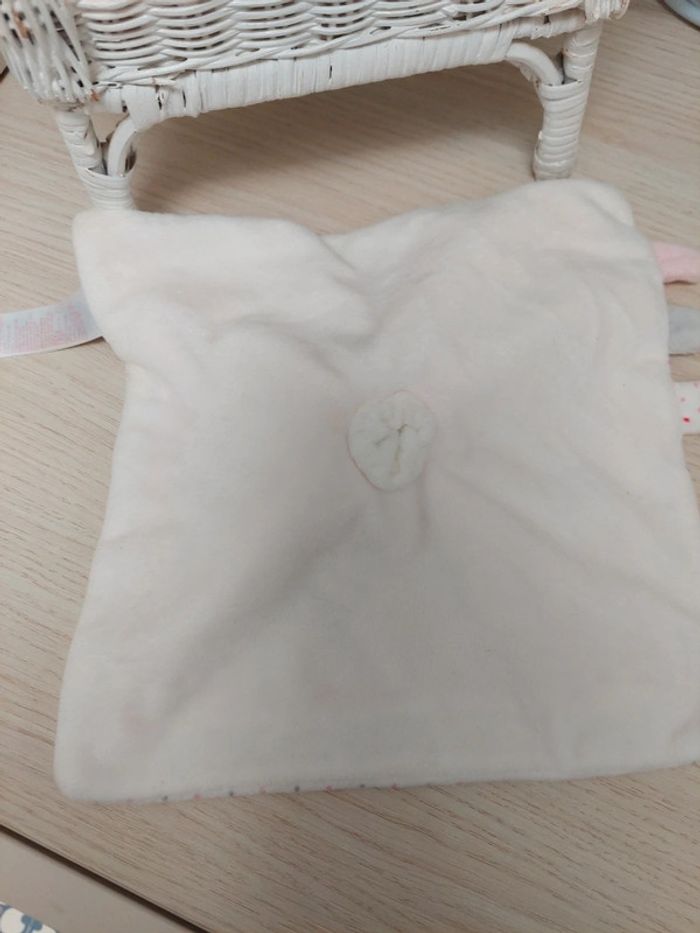 Obaibi - doudou plat carre souris - photo numéro 6