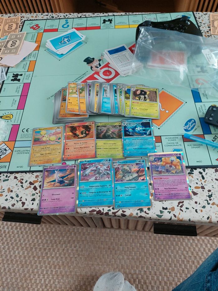 80 cartes faille paradoxe pokemon