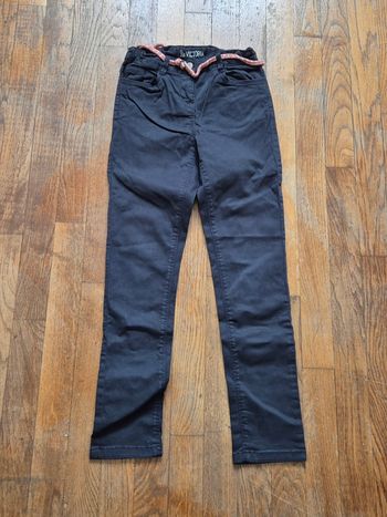 Jean slim Victoria fille tape à l'œil taille 9ans gris