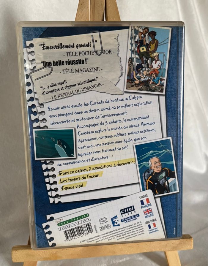 📀 DVD Les Carnets de bord du Commandant Cousteau – Les trésors de l'océan - photo numéro 3