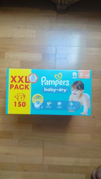 1 xxl pack Pampers baby dry taille 3