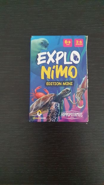 Jeu de carte : Explo nimo