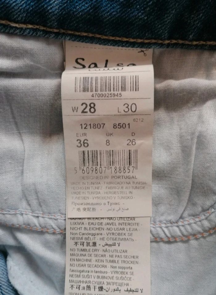 Jean Slim Salsa taille W28 L30 - photo numéro 9