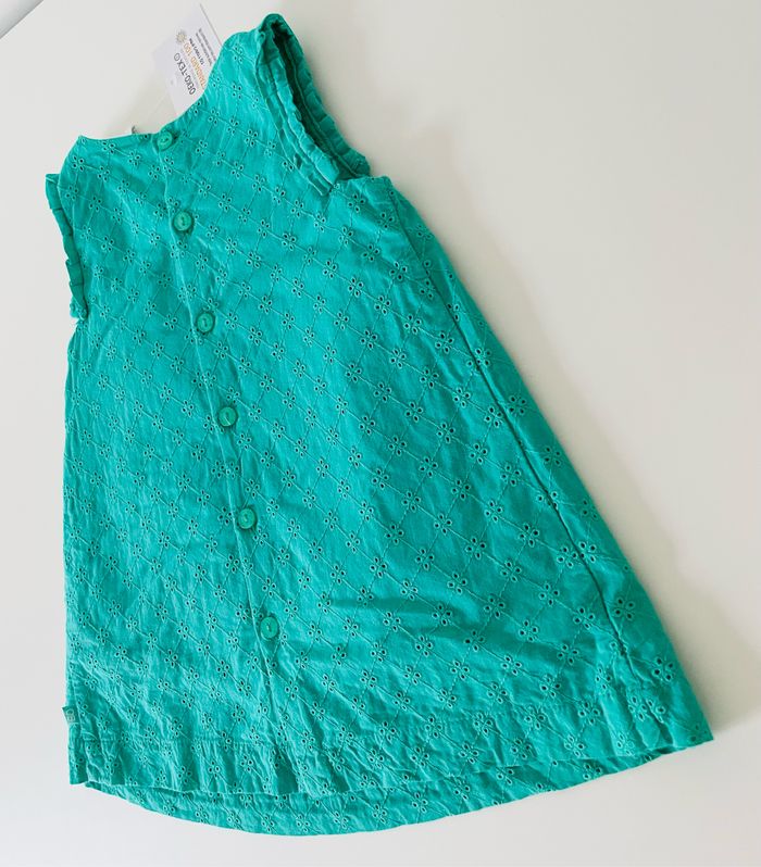 Ensemble robe et bloomer Obaïbi, taille 6 mois - photo numéro 5