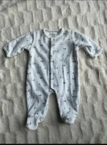 Pyjama velour verbaudet