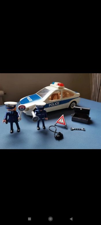 Voiture police playmobil