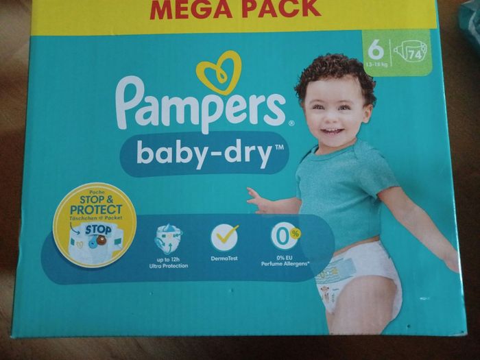Couches pampers T6