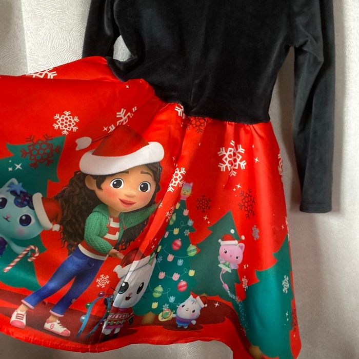 Magnifique robe pour Noël 6 ans Gabbys Dollhouse - photo numéro 7