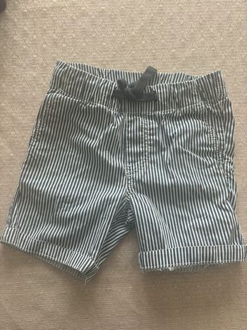 Short rayé garçon
