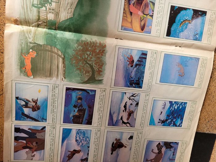 RARE Album Panini complet Rox et Rouky Disney chien renard vignettes autocollants - photo numéro 8