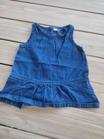 Robe en jean 3 mois