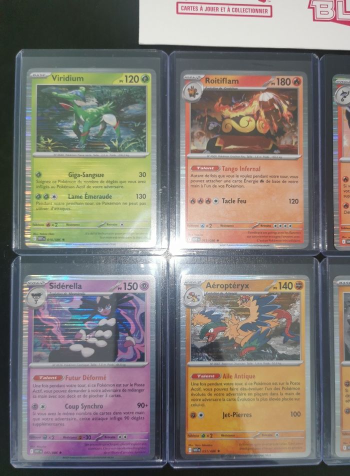 Lot de 8 HOLO Flamme Blanche EV 10.5 - photo numéro 2