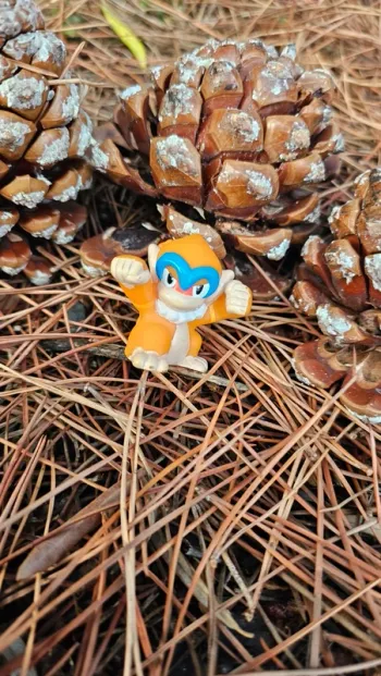 Super figurine Pokemon Nintendo finger puppet chimpenfeu