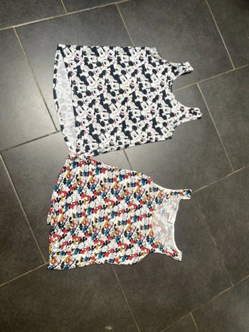 Deux hauts Minnie Mickey Disney