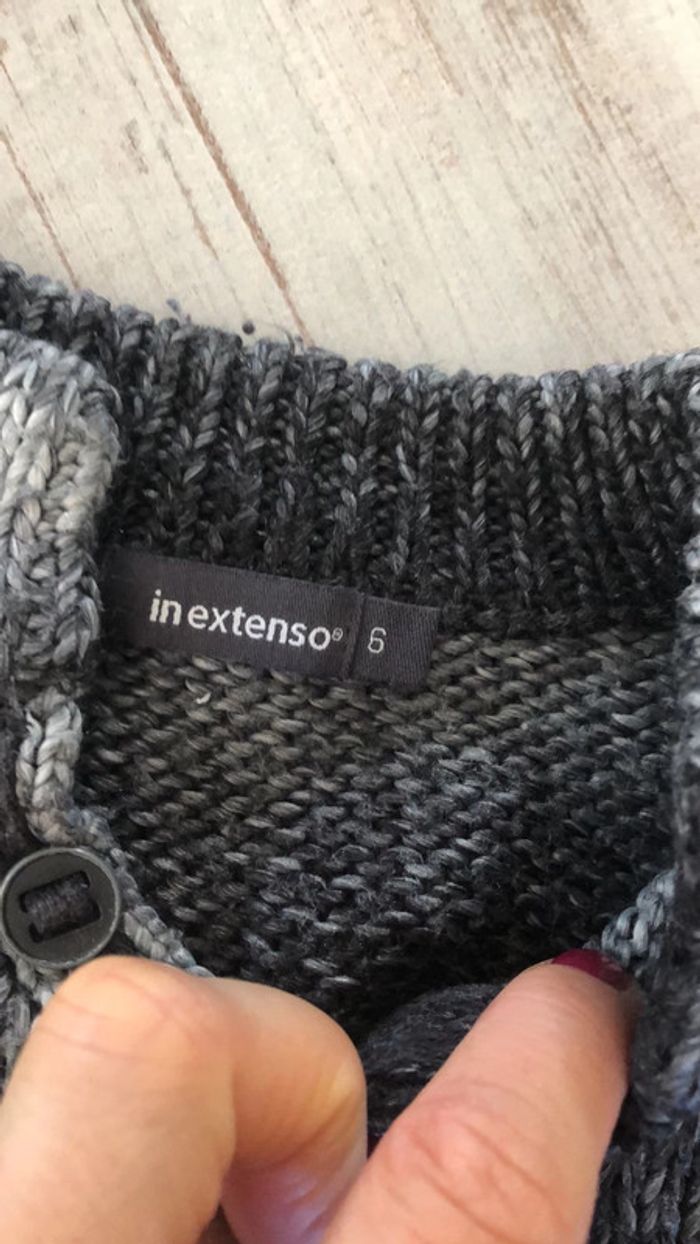 In extenso - pull garçon 6ans - photo numéro 3