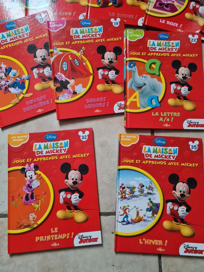 15 livres la maison de mickey joue et apprends altaya - photo numéro 6