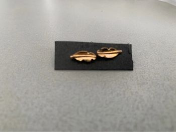 Boucles d’oreilles feuille fantaisie