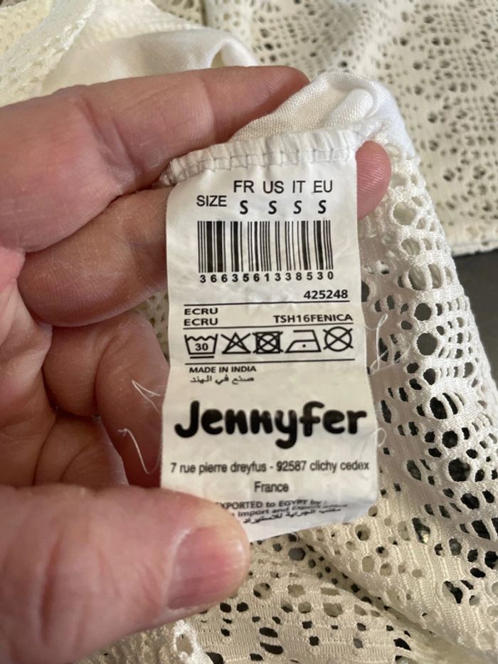 Top écru échancré Jennyfer S - photo numéro 6